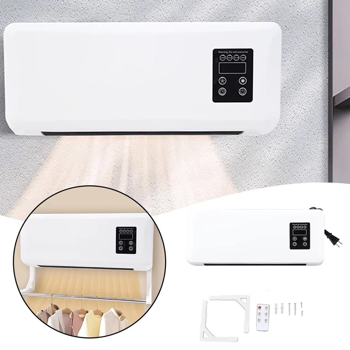 Calentador ambiente + control CALIENTE